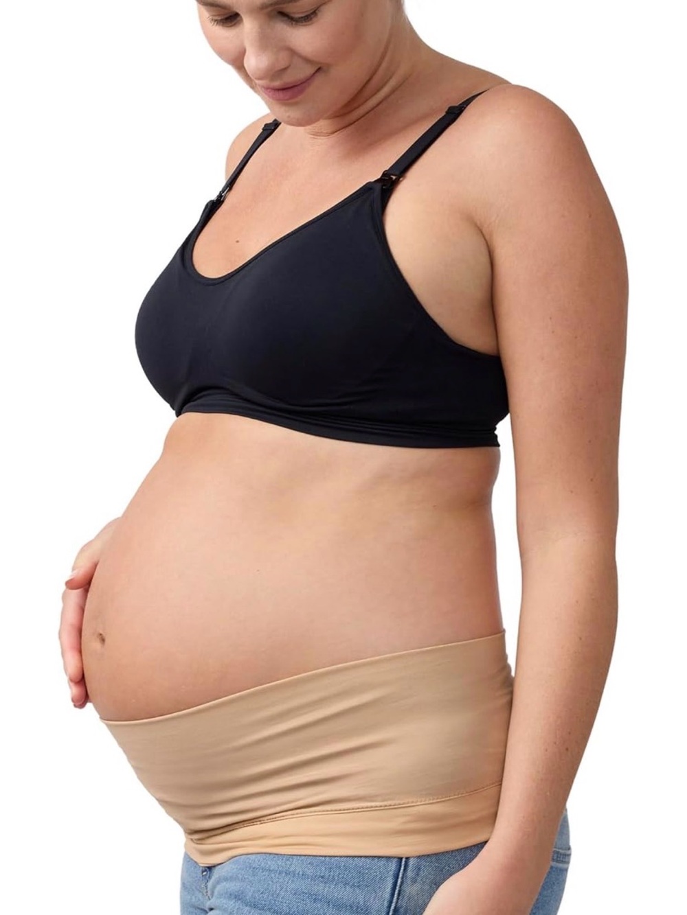 Ingrid & Isabella Maternity Bellaband Pregnancy Pants Extender Size 2